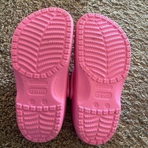 Pink Crocs